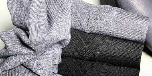 Grey Waffle Sweater