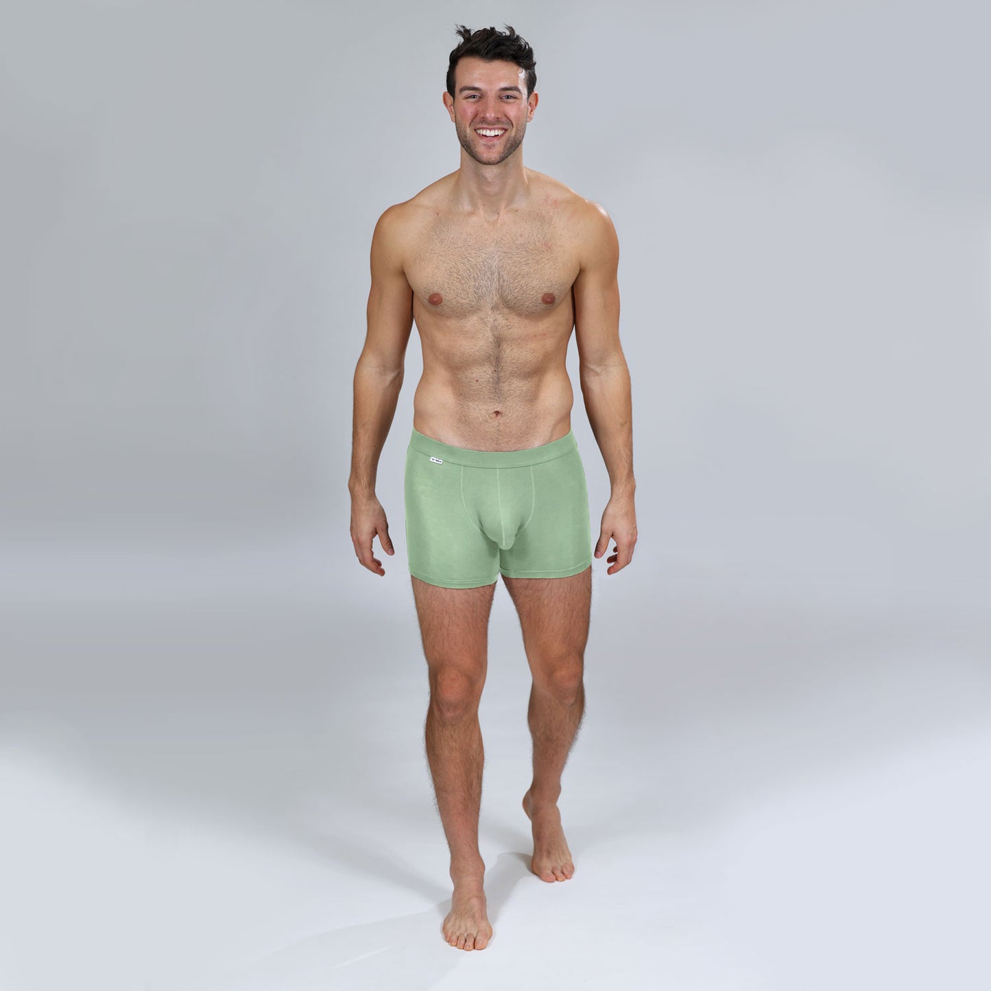 The Limited Edition Mint Green Boxer Brief for men in the USA and Canada