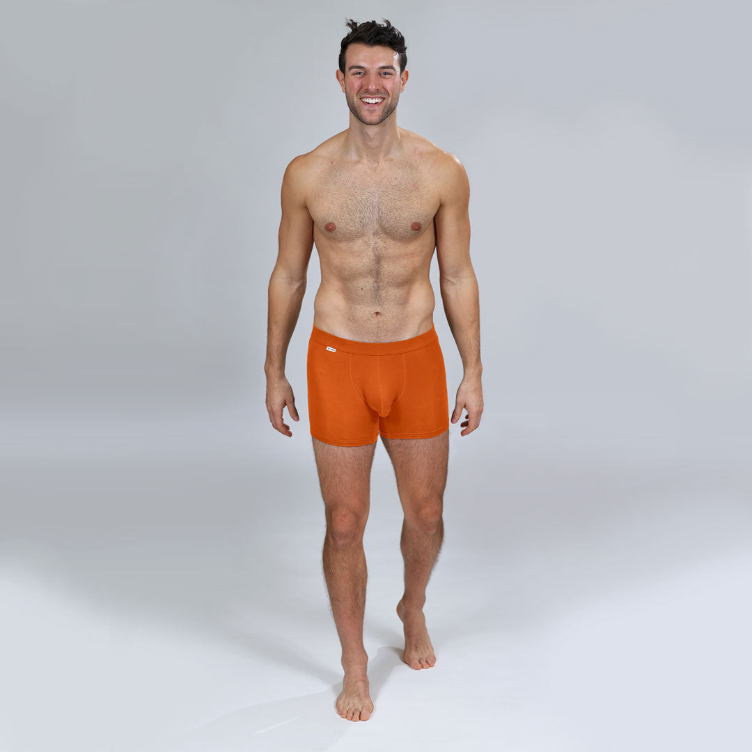 The Limited Edition Tiger Orange Boxer Brief for men in the USA and Canadaa