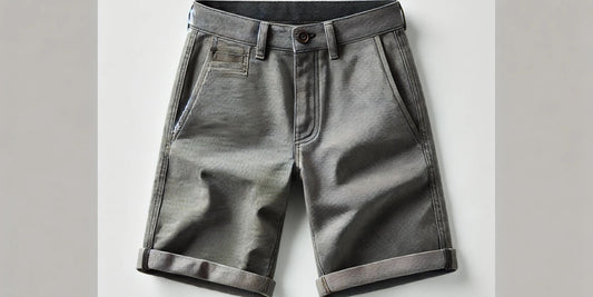 Grey Khaki Shorts