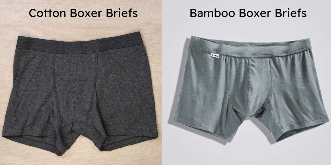 men's cotton boxer briefs