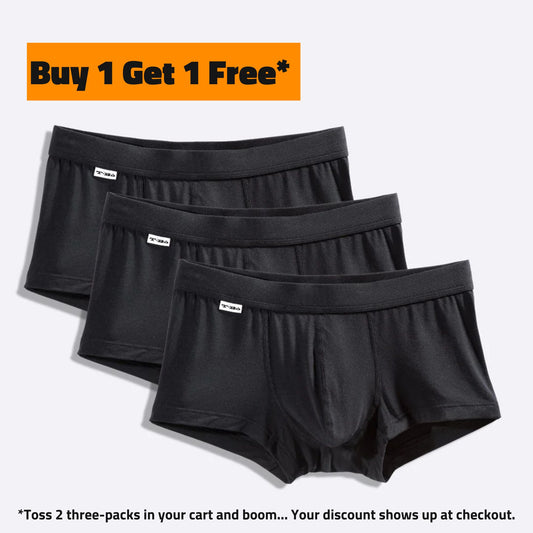 The TBô Black Trunk 3-Pack