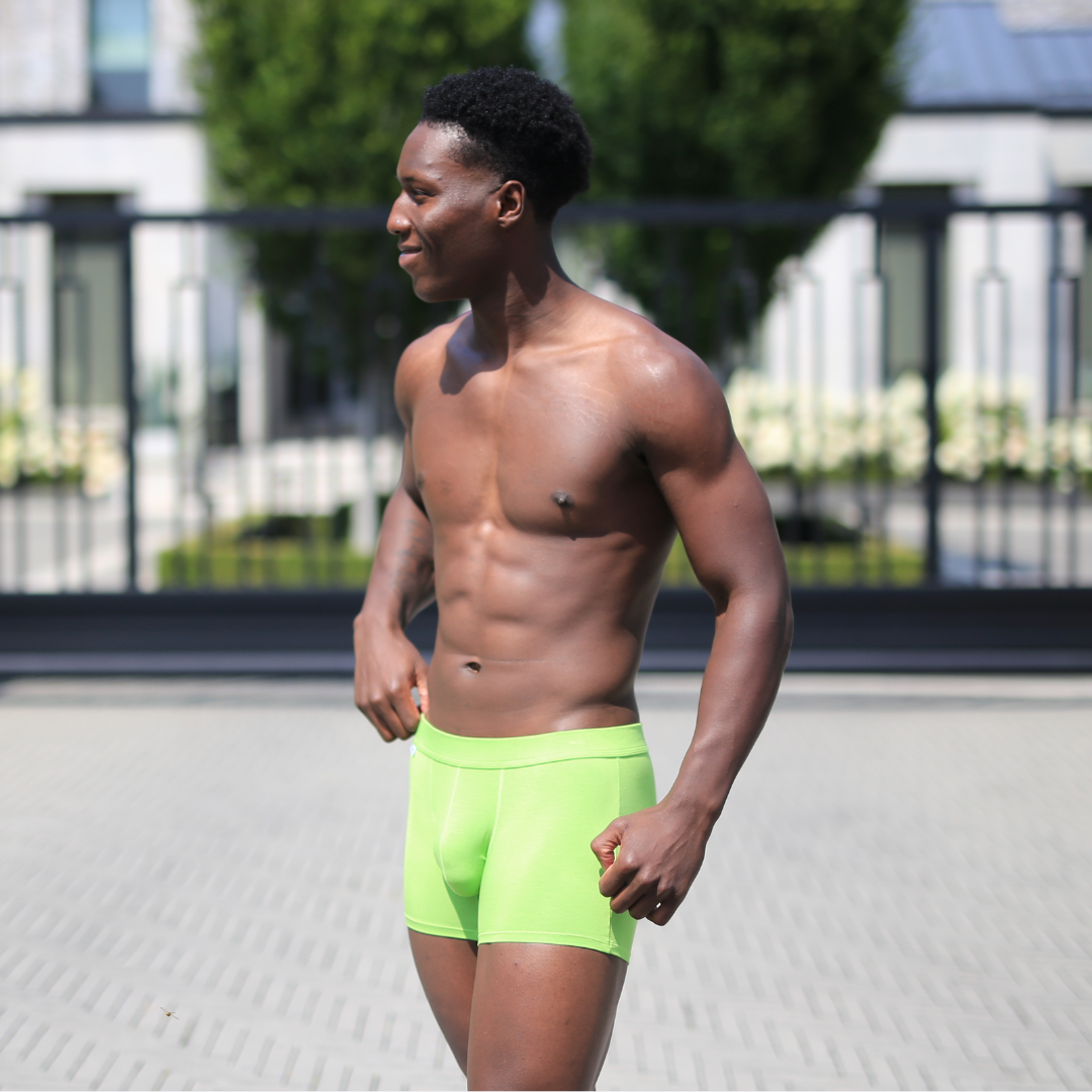 Mens Bamboo Green Underwear