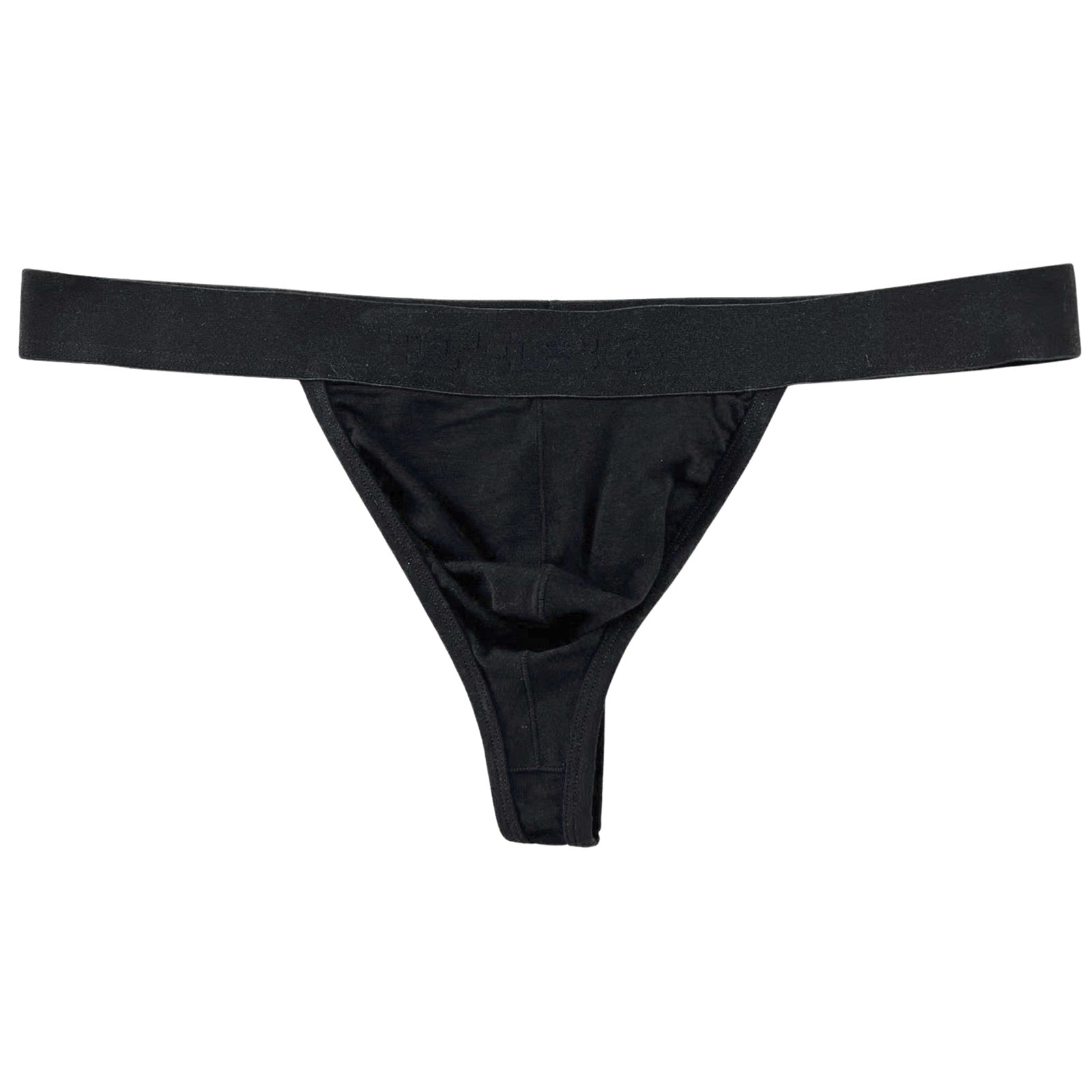 mens black thong