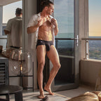 breathable black briefs