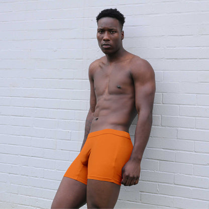 TBô Orange Boxer Brief Lifestyle