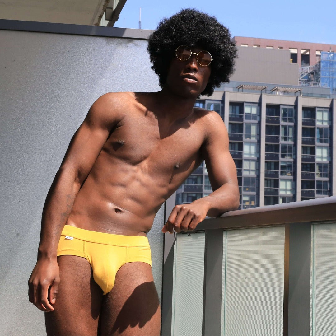 comfortable Yellow Brief