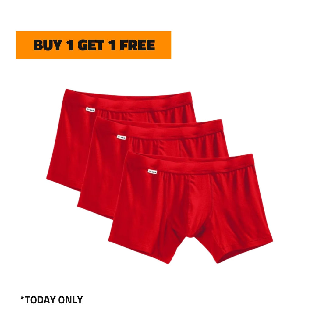 The TBô Molten Lava Red Boxer Brief 3-Pack