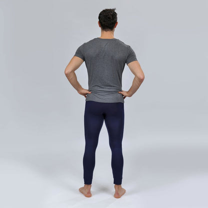 Navy Bamboo Long Johns