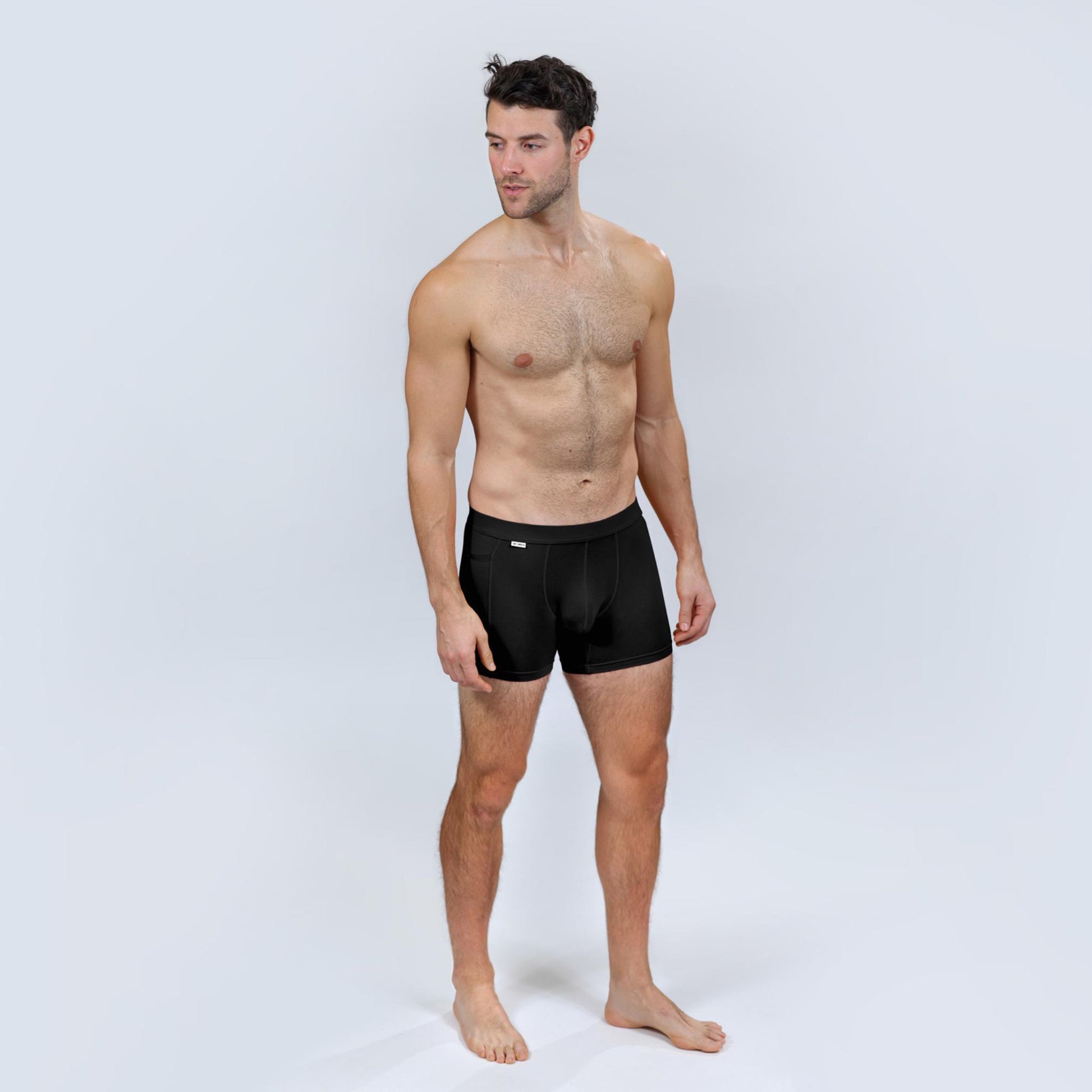 black safety boxer briefs