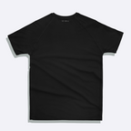 The Limited Edition Black Raglan Tee for men in the USA and Canada