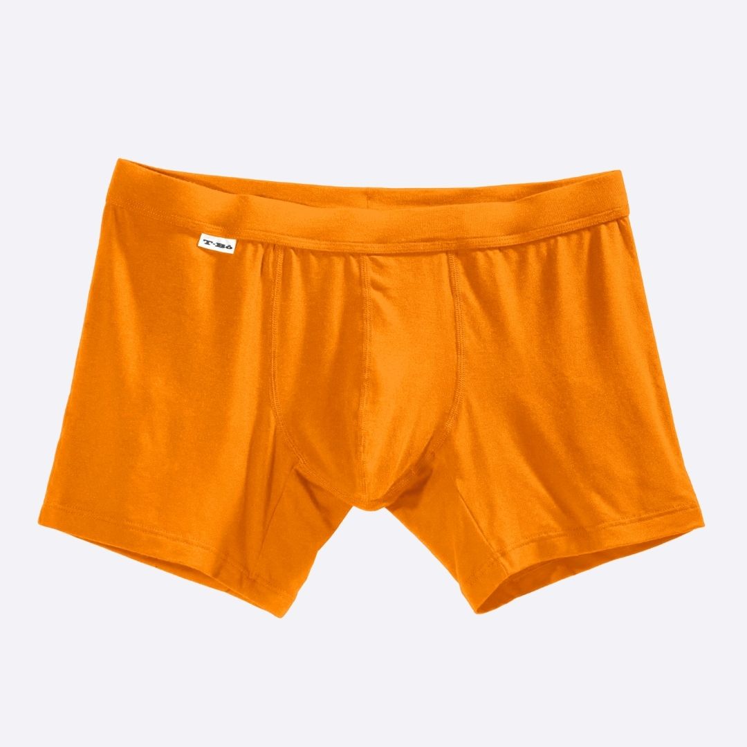 The Limited Edition Citrus Orange Boxer Brief for men in the USA and Canada