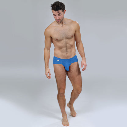 The Limited Edition Laptis Blue Brief for men in the USA and Canada
