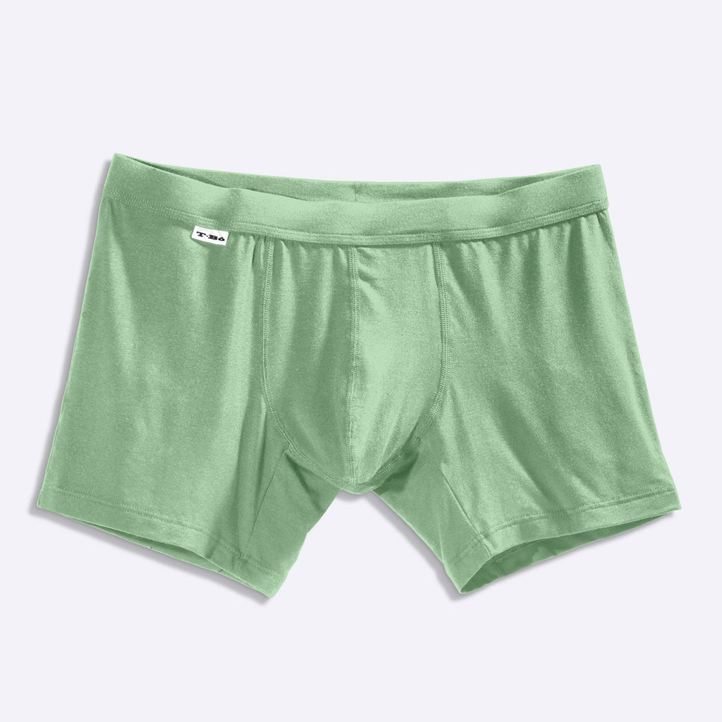 The Limited Edition Mint Green Boxer Brief for men in the USA and Canada