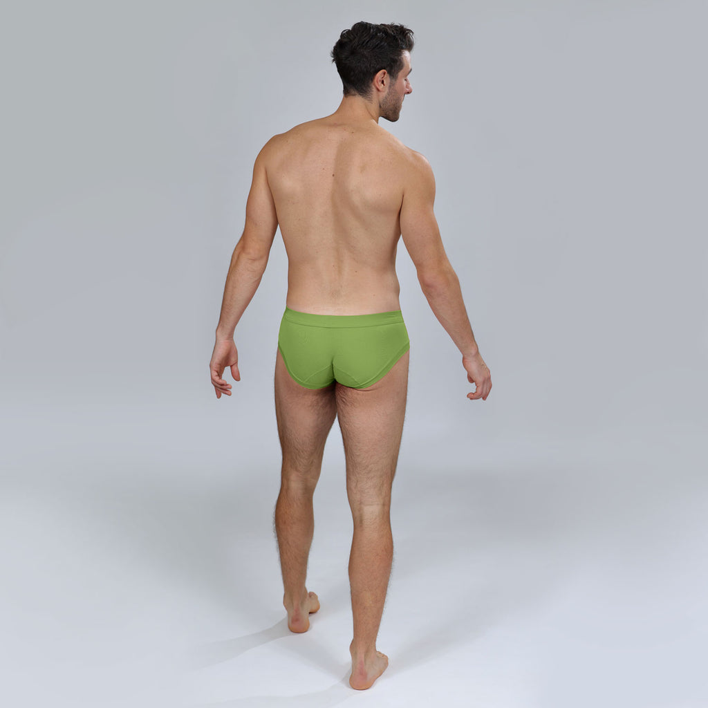 The Limited Edition Greenery Brief for men in the USA and Canada