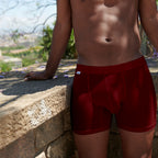 The Limited Edition Dark Burgundy Boxer Brief for men in the USA and Canada