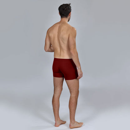 The Limited Edition Dark Burgundy Boxer Brief for men in the USA and Canada