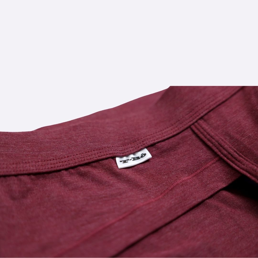 The Limited Edition Burgundy Heather Brief for men in the USA and Canada