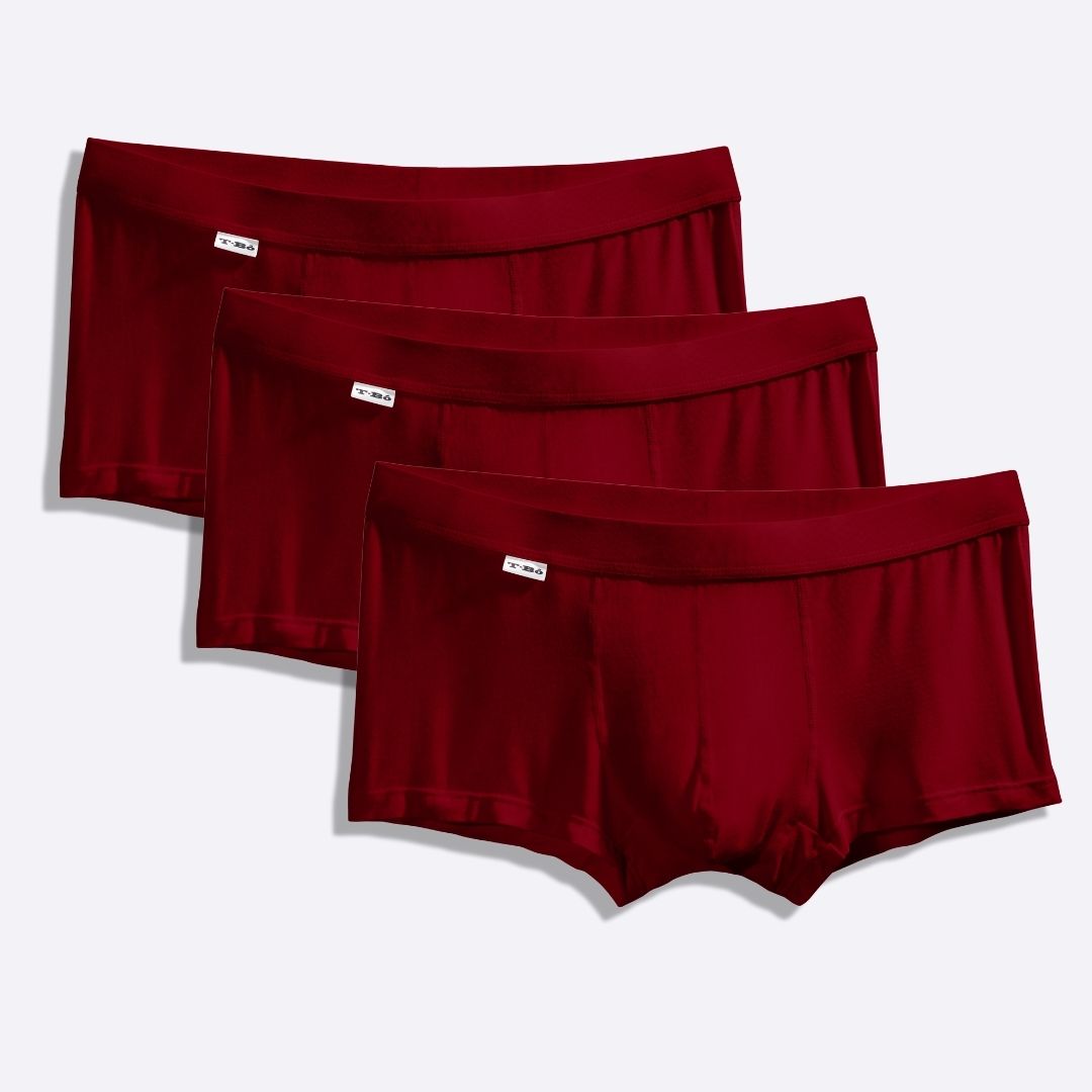 The Limited Edition Dark Burgundy Trunks for men in the USA and Canada