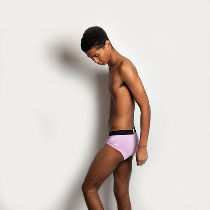 The Limited Edition Snow Lilac Brief for men in the USA and Canada